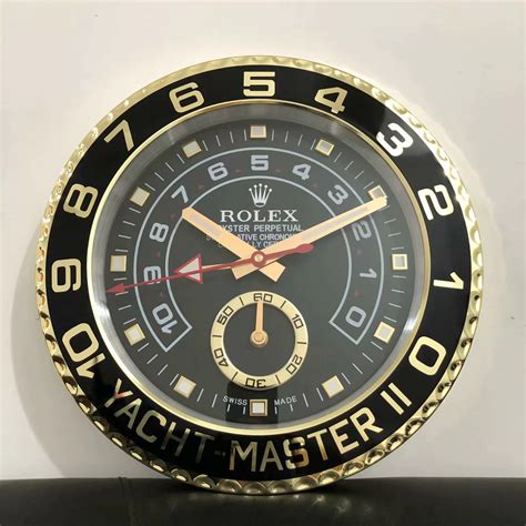 replica rolex wall clocks uk|rolex wall clock real.